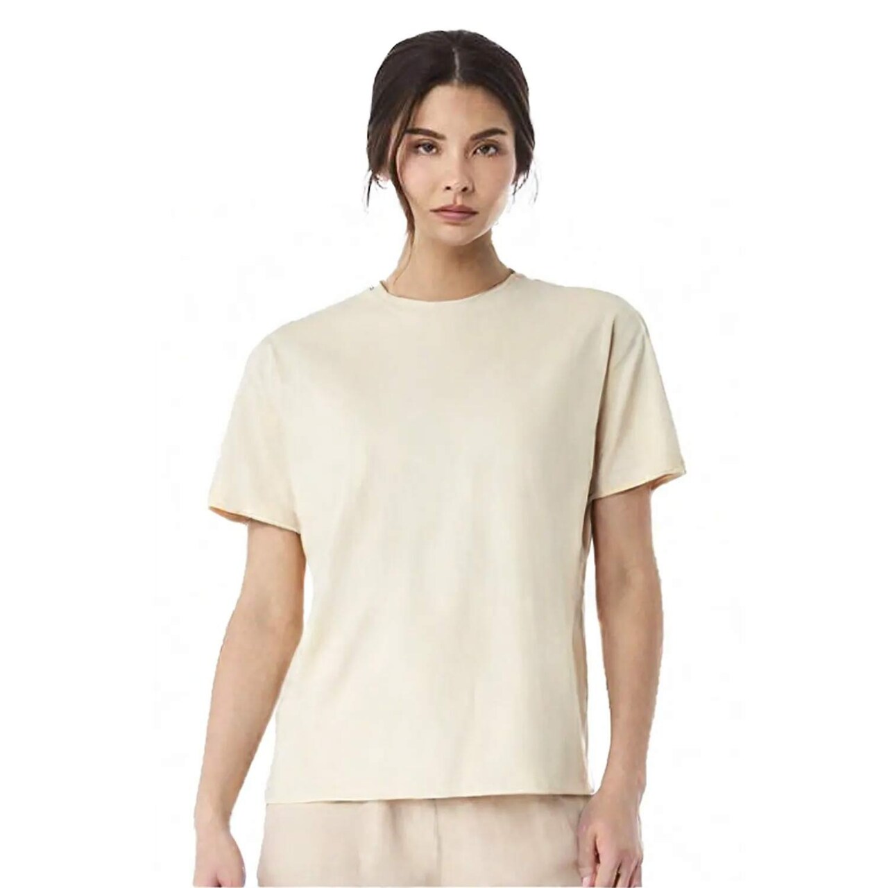 BELLA + CANVAS Heavyweight Crewneck Short Sleeve T-Shirt for Layering Fits & Custom Print Blank Tee